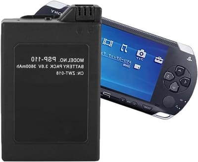 3600mAh 3.6V oplaadbare batterij voor Sony PSP 1000 en PSP-110 - Reserve batterij voor gaming