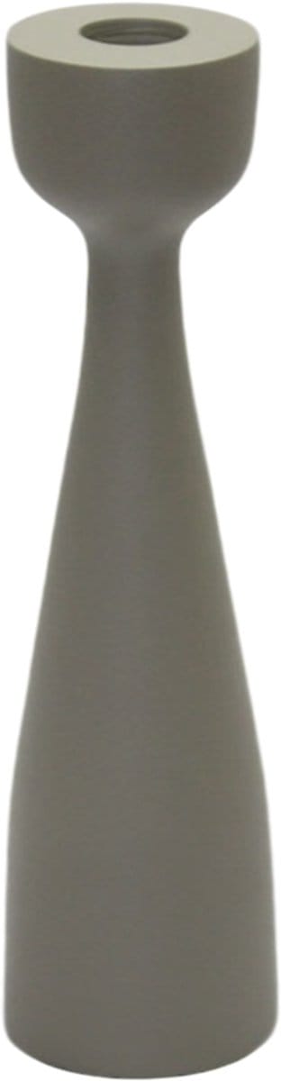 by Mooss - Paudar - Kandelaar - Olive - Gepoedercoat - Metaal - 33 cm - Ã˜ 6 cm - Olijf