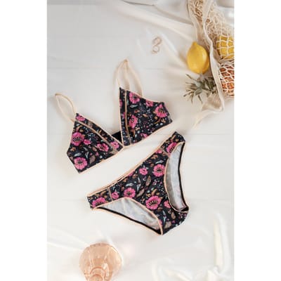 Louise Misha Panties Neila Black Flowers Größe: XXS | Unterhosen Outlet | Damen | Schwarz