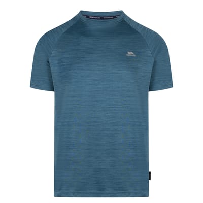 Trespass Heren Leecana TP75 T-Shirt (Bondi Blauw Marl)