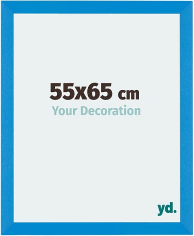 Your Decoration - Fotolijst 55x65 cm - MDF - Helder Blauw - Mura
