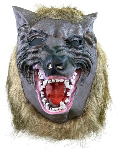 Fjesta© Halloween masker - Wolf - Latex