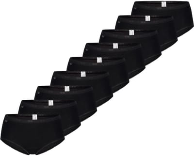 sloggi Dames midi slip 9 pack Basic+