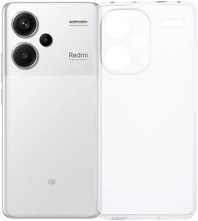 Transparant Dun TPU Hoesje Geschikt voor Xiaomi Redmi Note 13 Pro Plus | Back Cover | Lichtgewicht | Ultra Dun Hoesje | Flexibel | Zacht TPU | Doorzichtig