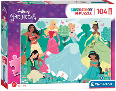 Clementoni - Maxi Puzzel - 104 Stukjes - Disney Prinses - Puzzel Voor Kinderen