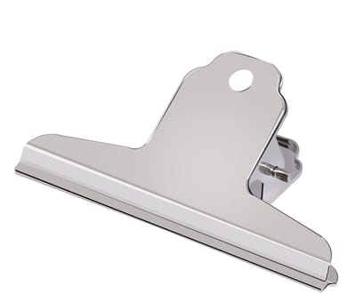 Dailygoods- Bulldog Clip 76mm - Metalen Binderclips - Kleurmix - 12 Stuks - Geschikt voor A4/A5 - Sterke Klemkracht - Schokbestendig - Binderclip