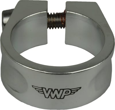 Vwp Zadelpenklem 31,8 Mm Aluminium Zilver