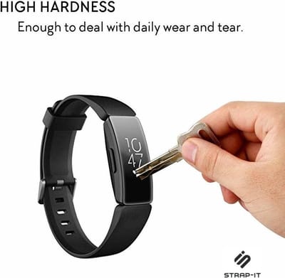 Strap-it Screenprotector Tempered Glass – Geschikt voor Fitbit Inspire