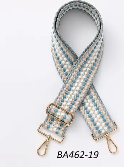 Bag Strap - Bluey - Tassenriem - Schouderband - Schouderriem Tas - Tassen Riem - Tas Hengsel - Tassen Band - Gitaar Strap - Cameratas Band - Cross Body - Verstelbare Riem - Bag Belt - Handtas Bandje