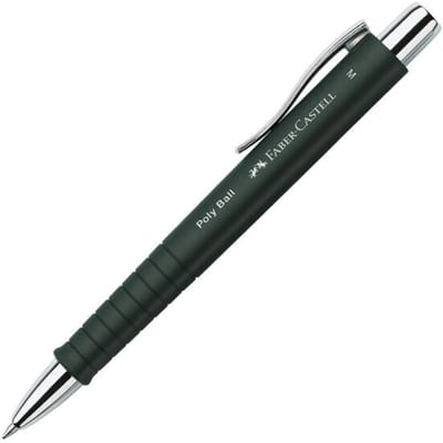 Faber-Castell balpen - Polyball - zwart - schrijfbreedte M - FC-241199