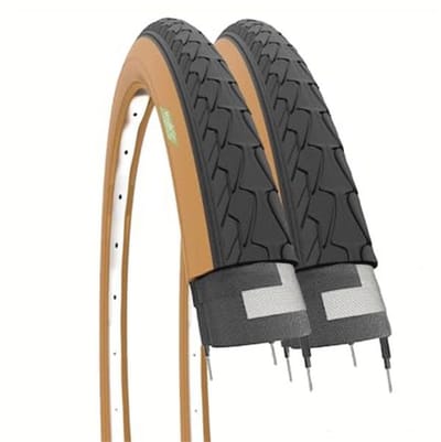 Fietsbanden Set - Stadsfiets Banden - Comfortabel Fietsen - Duurzaam Rubber - 700 x 35C - Zwart