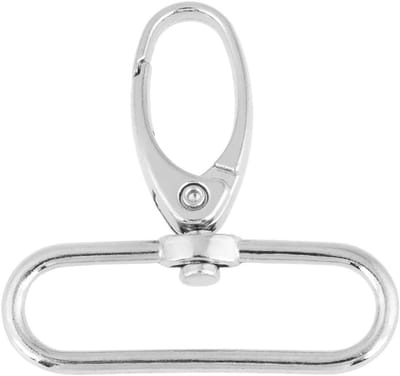 Cocoplus - Zinklegering draaibare triggerclips - Sleutelhanger karabijnhaken - 20 stuks - Doe-het-zelf - Lanyards - Portemonnee - Naaiproject - Geschikt voor 38 mm - 32 mm.
