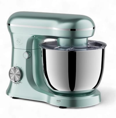 Keukenmachine - Mixer Robot - Bakken en Koken - Krachtig Planetair Systeem - 5 Liter Kom - Groen