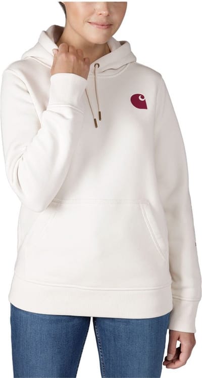 Carhartt Logo Capuchon Beige M