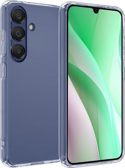 Hoesje Geschikt voor Samsung Galaxy A15 - Sterk & Shockproof - Hoes Cover - Siliconen Case - Transparant