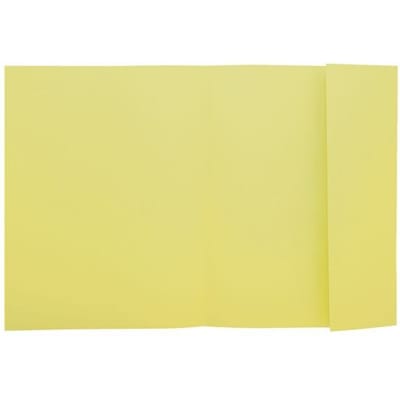 Exacompta SUPER 210 - Pak van 50 dossiermappen met 1 klep - 24x32cm - Kanariegeel - 339005E