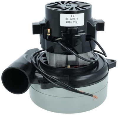 Motor Vervanging - Stofzuiger Onderdeel - Huishouden Schoonmaken - Krachtige 430W Motor - 18 cm - Zwart/Grijs
