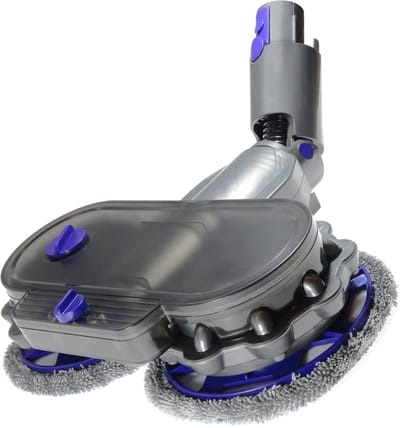 Dparts elektrische dweil opzetstuk geschikt voor Dyson steelstofzuiger - voor series V7 V8 V10 V11 V15 - vloerborstel mop zuigmond vloerzuimond mondstuk stofzuigermond