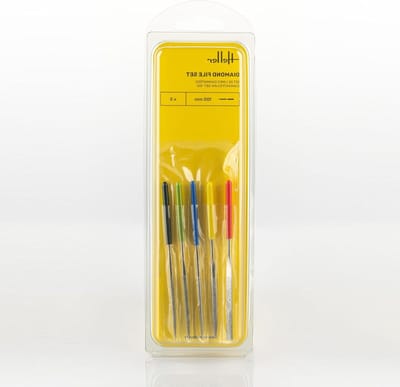 Diamantvijl Set - Fijne Vijlen - Modelbouw - Vijf Profielen - 100 mm - Meerkleurig