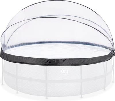 EXIT Zwembad Overkapping ECO ø450cm - Zwembad Dome - Universeel - Zwembad Accessoire - Weerbestendig