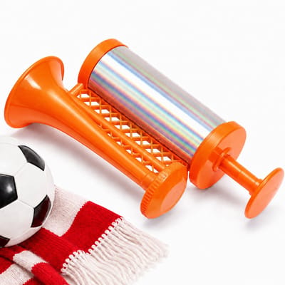 Gas Toeter - Stadiontoeter - Handpompen Persluchthoorn Luchthoorn - voor sportevenementen, feesten - Oranje
