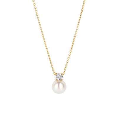 Blush - 3163YPW - Dames - Ketting - 42 CM