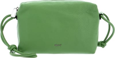 abro Schoudertas Leather Dalia Crossbody Bag Knotted Big Lime Groene