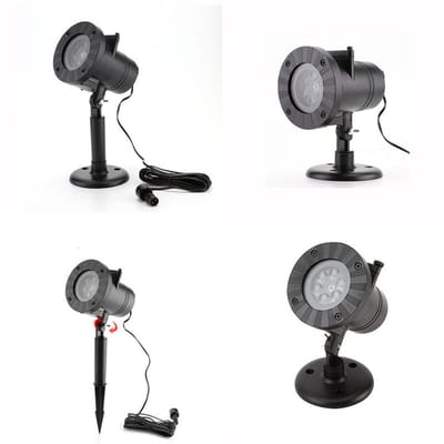 Projector - projector lamp - halloween decoratie - halloween versiering - Kerstprojector voor buiten - Halloween-projector - IP65 waterdichte LED-projectielamp - voor Kerstmis-Halloween-buitendecoraties en clubfeesten