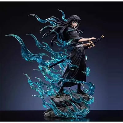 26cm PVC Tokitou Muichirou Gearticuleerde Actiefiguur Anime Figuur GK Standbeeld Model Verzamelspeelgoed Figuurtje Bureauornament Kinderen Premium Kwaliteit 26CM blue