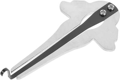 Mondharp Muziekinstrument - Joodse harp - Muziek Maken - Lichtgewicht Draagbaar - 10.6 cm - Zilver