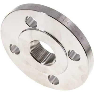 Draadflens DN125-PN16 Rp 5'' RVS 1.4571 DIN 2566 En EN 1092-1 (Type 13)