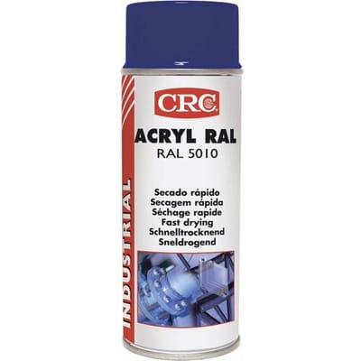 CRC 31068-AA Acryllak Gentiaan-blauw RAL-kleurcode 5010 400 ml
