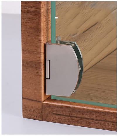 [2 stuks] Kast glazen deur scharnier badkamerklem frameloze glazen deur kast vitrinekast klem 90 graden scharnier