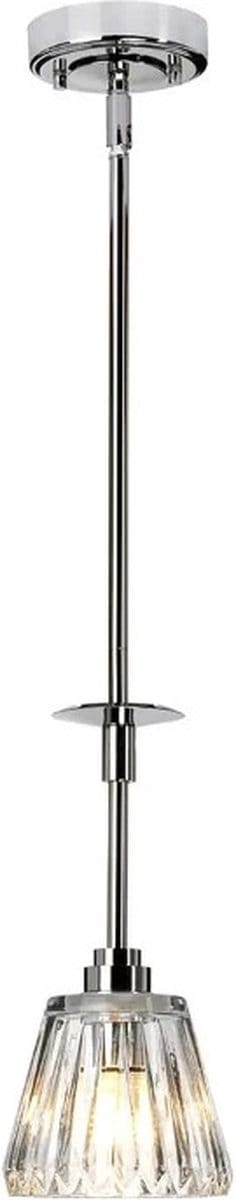 Landelijke Hanglamp - Steady Lighting -  - Landelijk - G9 - L: 13.6cm - Voor Binnen / Binnen - Woonkamer - Eetkamer - Zilver