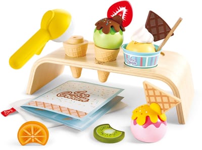 Houten speelgoed ijssalon speelset - Hape - vanaf 24 maanden