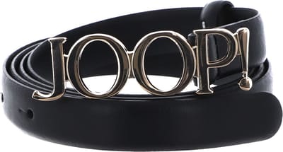 JOOP! Leren Riem 2,0 CM Fashion Women's Belt W115 Black Zwart