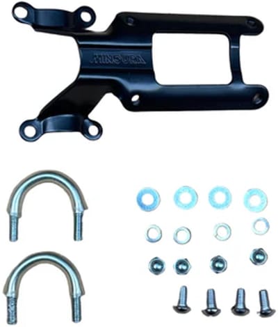 Minoura BH2B bevestigingset 2 bidons staal