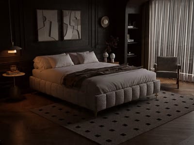 SHEN Tweepersoons Bedbodem – 160x200 - 160x200 cm - Goud - Novihome