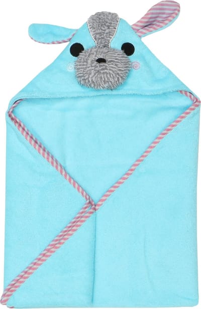 Zoocchini baby badcape 100% katoen - Yoko the Yorkie