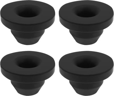 Dailygoods- Wasmachinepomp 4x Afdichtingen - Compatibel met BMW 5 Sedan (E39) - OEM: 13250358/1450060 - Binnendiameter 6,5 mm - Buitendiameter 17 mm - Hoogte 10 mm
