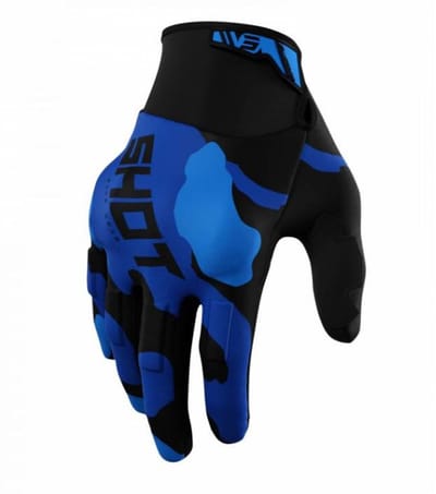SHOT Drift Camo Blauw - Handschoen