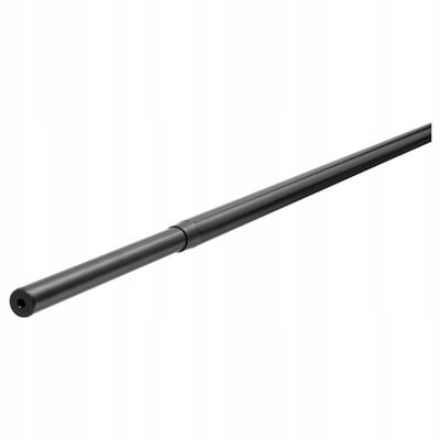 IKEA RACKA zwarte metalen gordijnroede, 70-120 cm, zwart