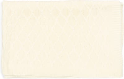 Riviera Maison Plaid 170x130 - Knit Cable Throw - Wit