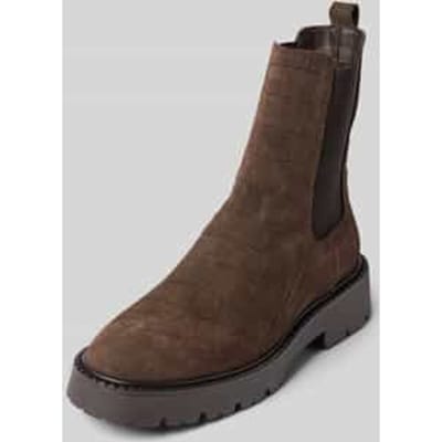 Chelsea boots van echt runderleer