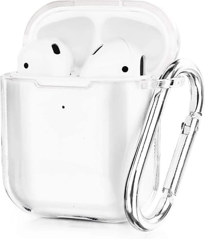 Shieldcase Case - beschermhoes geschikt voor Airpods 2 silicone case - case geschikt voor Airpods 2 hoesje - optimale bescherming doorzichtig