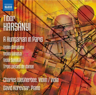 Charles Wetherbee & David Korevaar - Harsanyi: A Hungarian In Paris (CD)