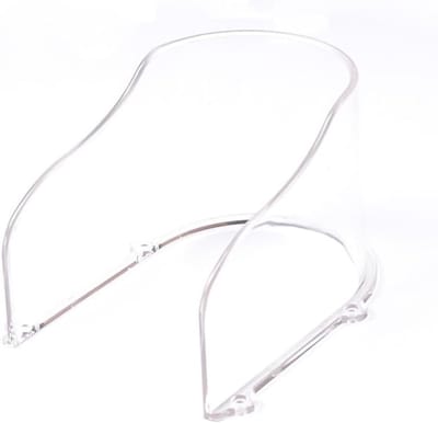 Deurbel Cover - deurbel hoes - deurbelhoes - deurbel kap - deurbel overkapping - deurbel bescherming - Deurbelhoes Weerbestendig - Regenhoes voor deurbel - Deurbel Waterdichte Hoes - 16.7*13.6* 10.3cm - Transparant