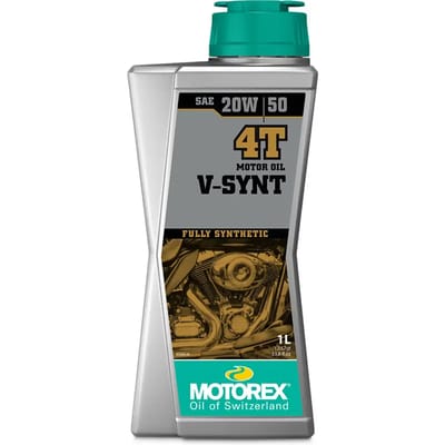 Motorfiets motorolie Motorex V-SYNT 4T 20W50