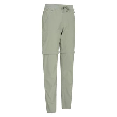 Mountain Warehouse Dames/Dames Explorer afritsbare wandelbroek (Kaki Groen)
