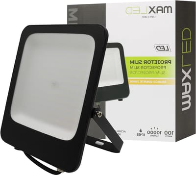 Krachtige 100W LED Floodlight voor Buiten - 3000K Warm Wit, 10000lm, IP65 Waterdicht, Perfect voor Tuin, Garage en Sportvelden